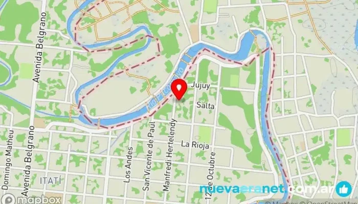 mapa de Tienda Variaditos Tienda de ropa en Clorinda