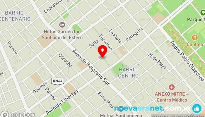 mapa de Tiendas Balbi Santiago del Estero Tienda de ropa en Santiago del Estero