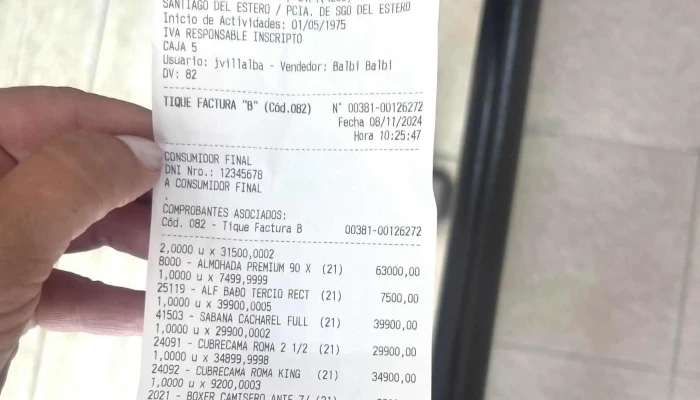 Tiendas Balbi Santiago del Estero - Santiago Del Estero