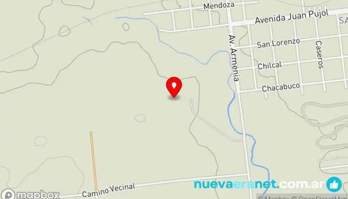 mapa de TNPLATEX Monte Caseros Tejeduría en Monte Caseros