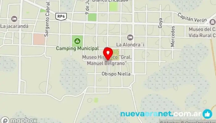 mapa de Tobuna Suites Hotel en Concepción