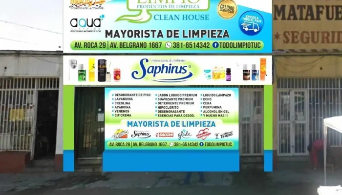 Todo Limpio Mayorista Y Minorista De Limpieza -  Del Propietario - San Miguel de Tucumán