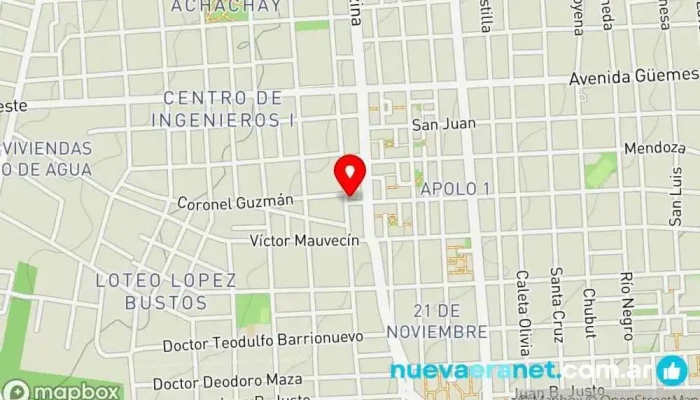 mapa de Torta sole Pastelería en San Fernando del Valle de Catamarca