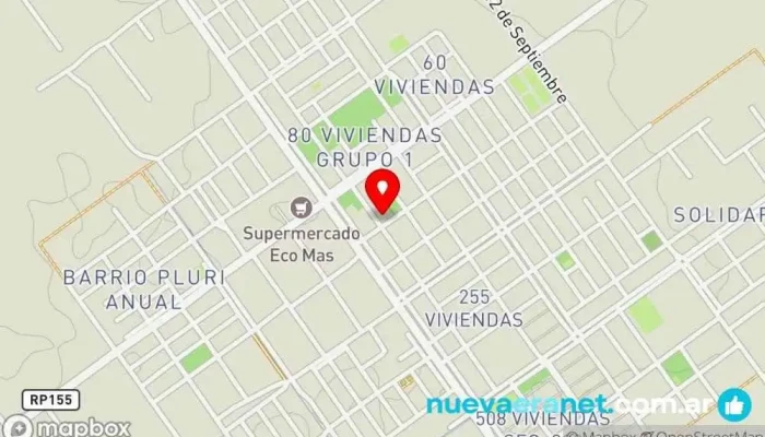 mapa de Tortas Doña Ramona Pastelería en Paso de los Libres