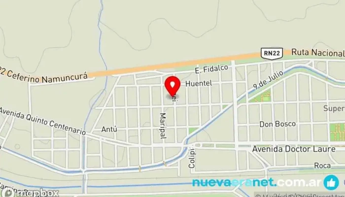 mapa de Tortas Dulcemaria de Adriana Bravo Pastelería en Chimpay