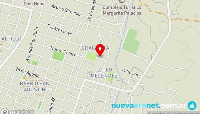 mapa de Tortas Ricas Pastelería en Santa María