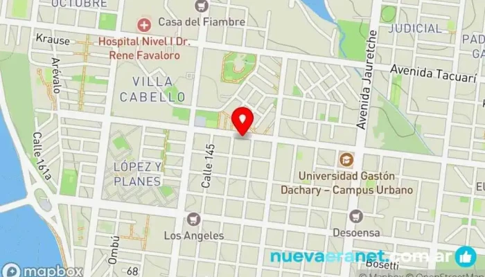 mapa de Trigal Panadería en Posadas