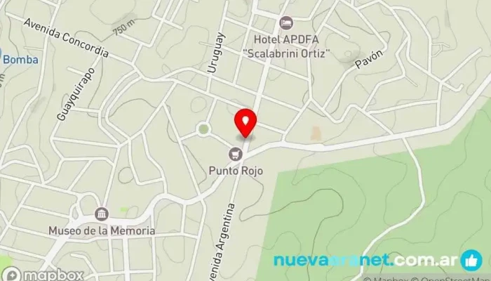 mapa de Trigal serrano Panadería en Villa Icho Cruz