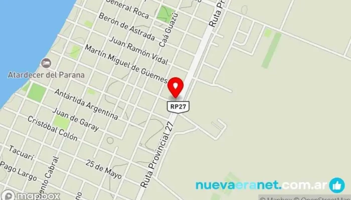 mapa de TU PAN Panadería en Lavalle