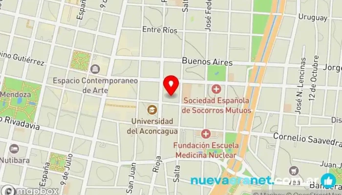 mapa de Tu Panadería Panadería en Mendoza