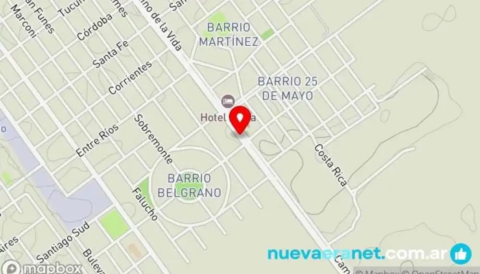 mapa de Turbo escala Juguetería, Tienda de miniaturas en Río Segundo