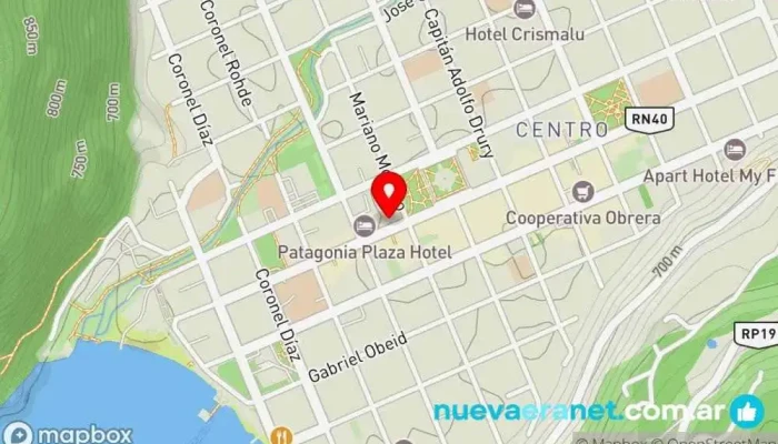 mapa de Ulises Restaurante argentino en San Martín de los Andes