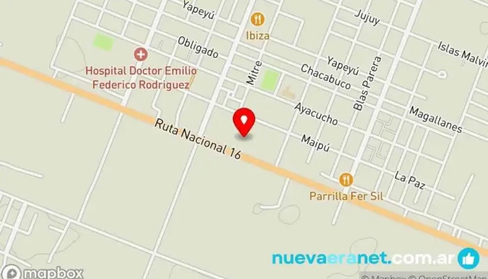 mapa de Vale Reposteria Panadería en Quitilipi