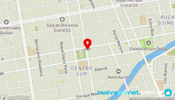 mapa de Valkiria Panadería en Cutral Co