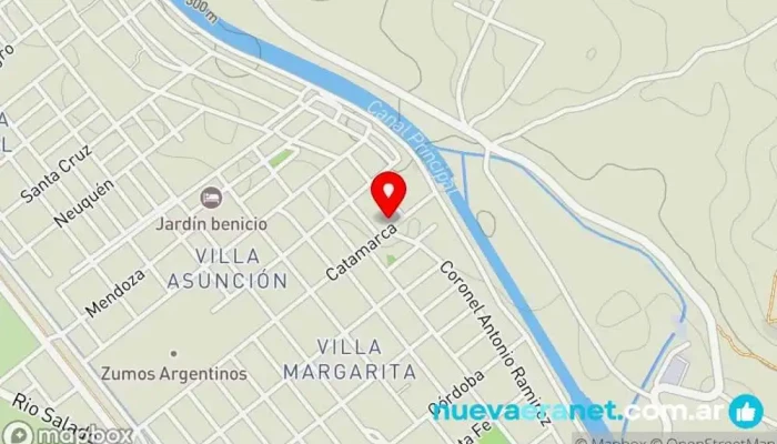 mapa de Vane Delgado Pastelería Pastelería en Cinco Saltos