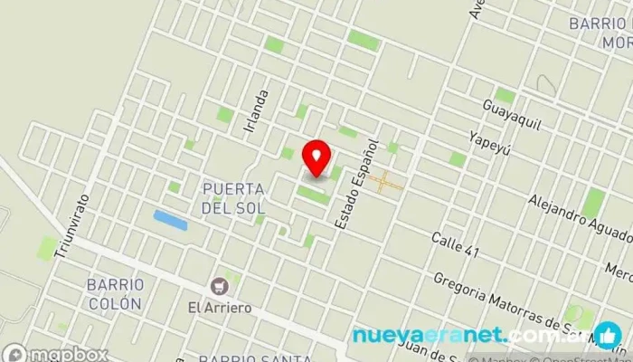 mapa de Vanesa Martinez reposteria artesanal Pastelería en Sáenz Peña