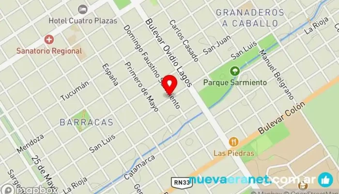 mapa de Vanguardia Panadería en Casilda