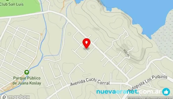 mapa de Venta de Carnada para Pescar Tienda de artículos de caza y pesca en San Luis