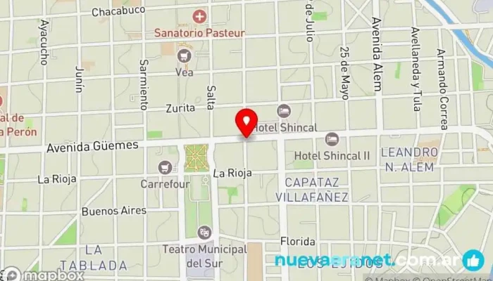 mapa de Vienesa Panadería en San Fernando del Valle de Catamarca