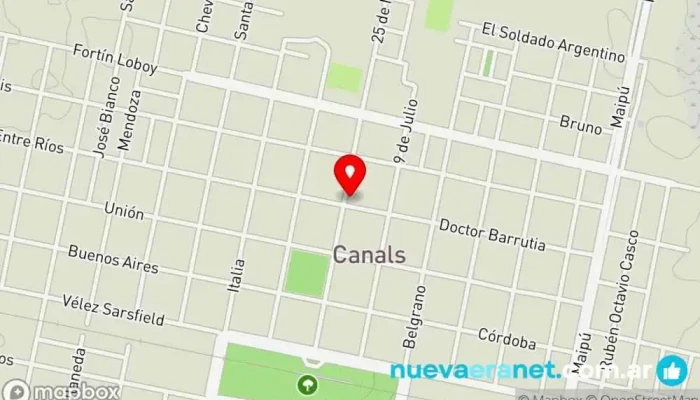 mapa de VIGU Panadería en Canals