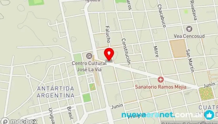mapa de Visit Hotel & Apart Hotel, Salón para eventos, Restaurante, Spa en San Luis