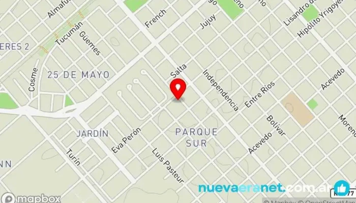 mapa de Viviana Schachner - Pastelería y Decoración Pastelería, Tienda de regalos en Villa Constitución